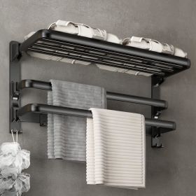 Towel Racks for Bathroom, 24-Inch Towel Shelf