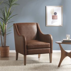 Ferguson Faux Leather Accent Chair