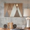 Ranger Layered Triangles Wood Wall Decor