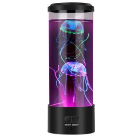 Jellyfish Lava Lamp Multi-color Night Light