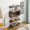 5 - Layer Display Wooden Shelf