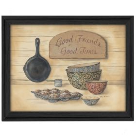 "Good Friends" By Pam Britton Printed Wall Art