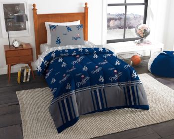 Los Angeles Dodgers OFFICIAL MLB Twin Bed In Bag Set