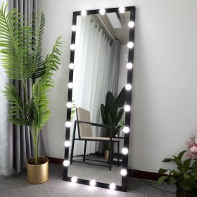 Hollywood Style Full Length Vanity Mirror With LED light bulbs