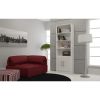 Manhattan Comfort Practical Catarina Cabinet with 6-Shelves in White