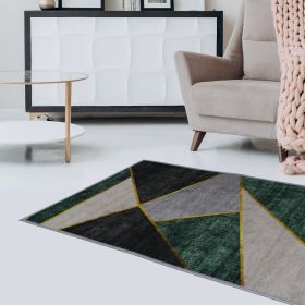 Geometric Cotton Area Rug