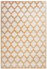 Trellis Tangerine/Ivory Area Rug 8x10