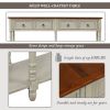 Console Table Sofa Table with Storage Console Tables for Entryway with Drawers