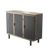 40.35" Wide 3 Doors Modern Sideboard