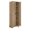 Storage Cabinet with Two Doors for Bathroom