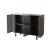 40.35" Wide 3 Doors Modern Sideboard