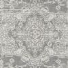 Asher Distressed Medallion Woven Area Rug