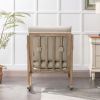 Solid Wood Rocking Chair; Beige