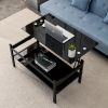 Glass Lift Top Coffee Table