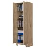 Storage Cabinet with Two Doors for Bathroom