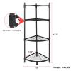 4 Tier Corner Display Rack Multipurpose Shelving Unit