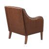 Ferguson Faux Leather Accent Chair