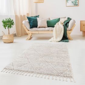 Sophia Talas Trellis Area Rug in Cream (Color: as Pic)