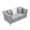 Loveseat Tufted Sofa for Living Room