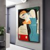 Handmade Oil Painting Canvas Wall Art Decoration Pablo Picasso Style Girl for Home Living Room hallway bedroom luxurious decorative painting