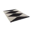 [Only support Drop Shipping Buyer] Amanda Black & Ivory Modern Area Rug