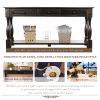 Console Table 64" Long Extra-thick Sofa Table with Drawers and Shelf for Entryway, Hallway, Living Room