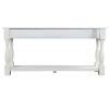 Console Table 64" Long Extra-thick Sofa Table with Drawers and Shelf for Entryway, Hallway, Living Room