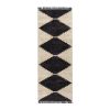 [Only support Drop Shipping Buyer] Amanda Black & Ivory Modern Area Rug