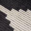 [Only support Drop Shipping Buyer] Amanda Black & Ivory Modern Area Rug