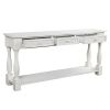 Console Table 64" Long Extra-thick Sofa Table with Drawers and Shelf for Entryway, Hallway, Living Room