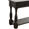 Console Table 64" Long Extra-thick Sofa Table with Drawers and Shelf for Entryway, Hallway, Living Room